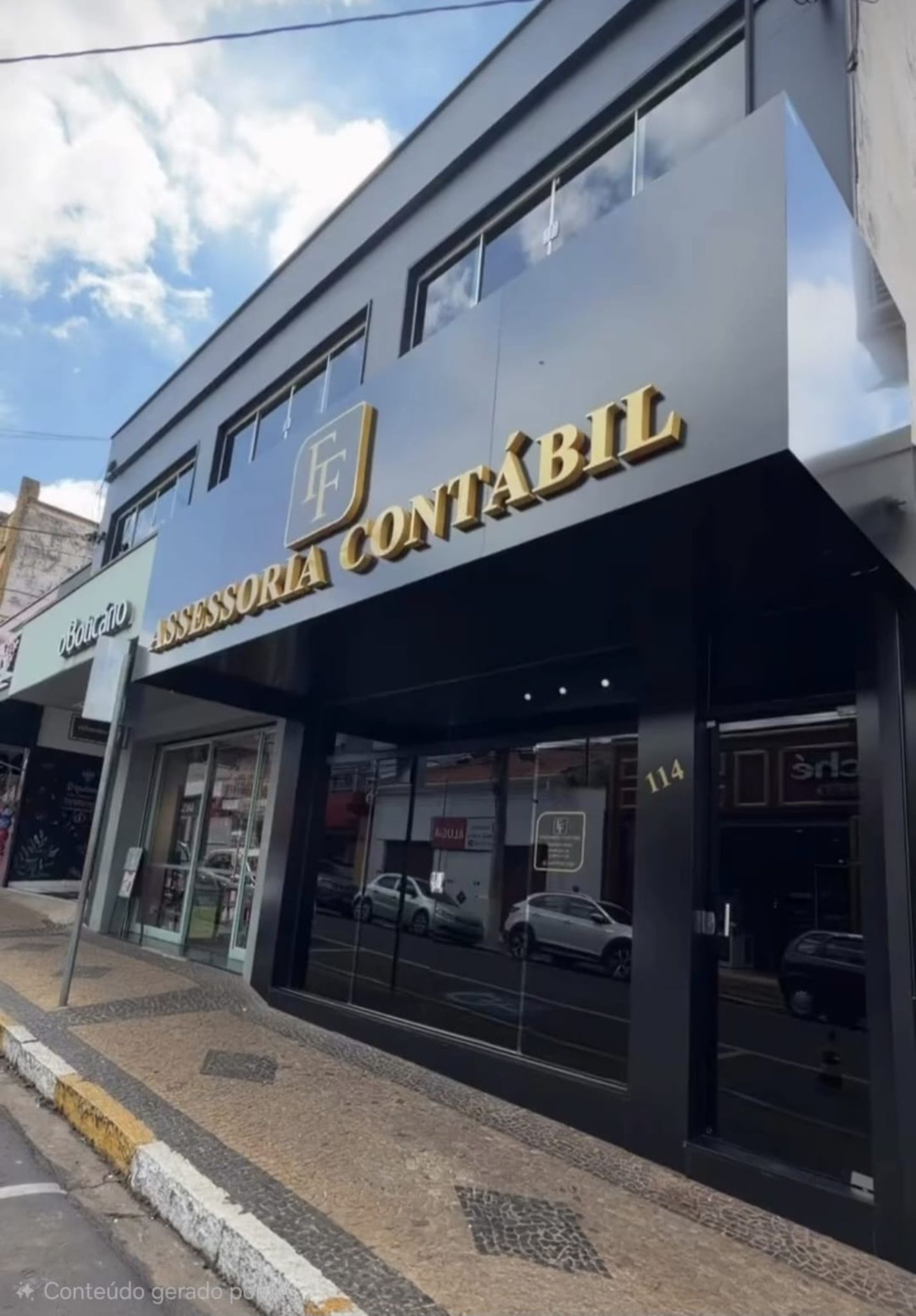 Fachada da FF Assessoria Contábil